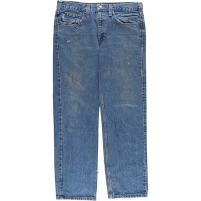 古着 カーハート Carhartt Traditional FIT ストレートデニムパンツ メンズw35相当/eaa542930