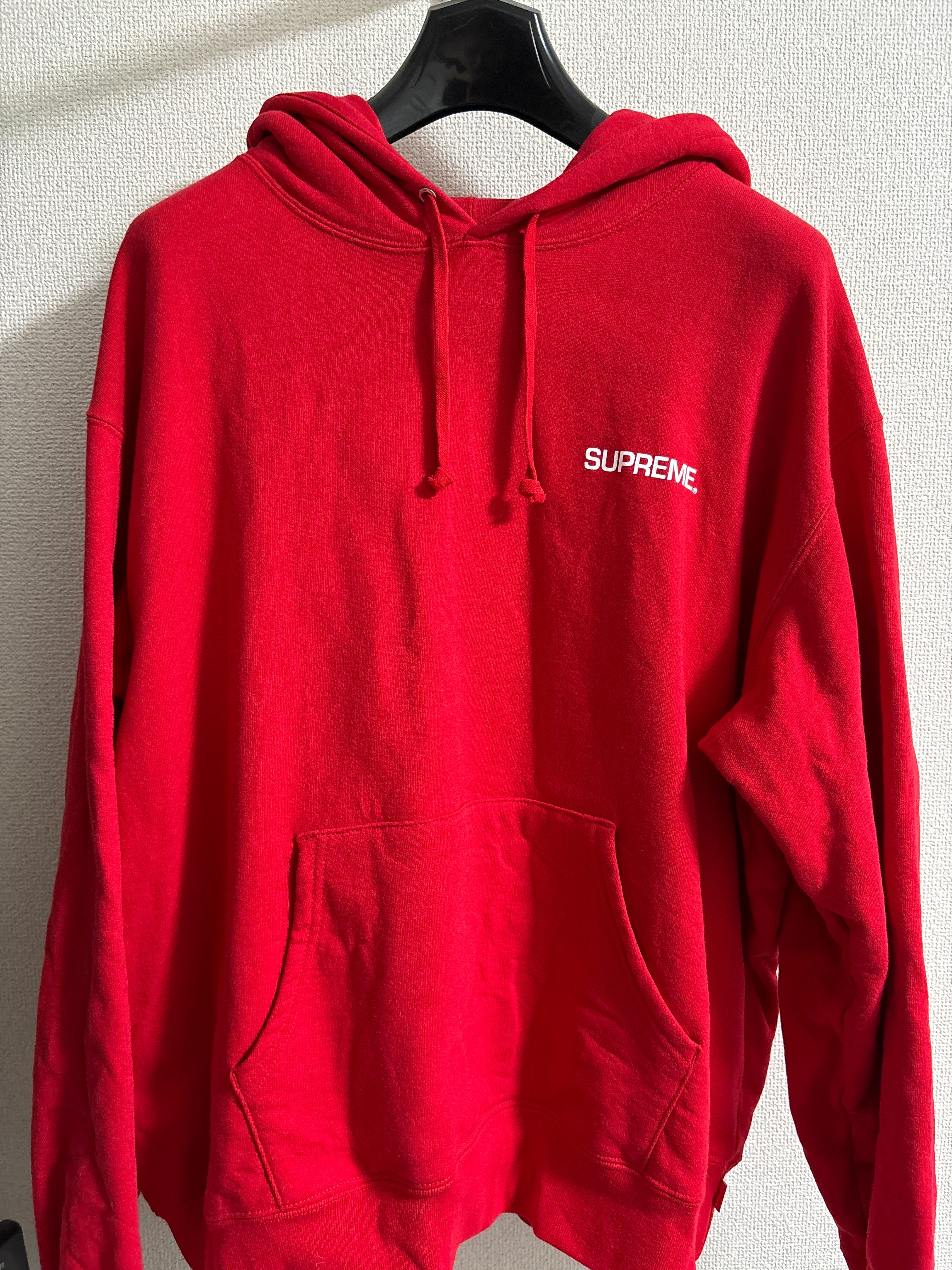Supreme Immortal Hooded Sweatshirt "Red"