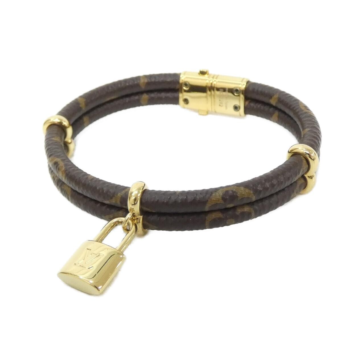 ルイヴィトン モノグラム ブラスレ キープ イット トゥワイス 17cm M8109F ブレスレット