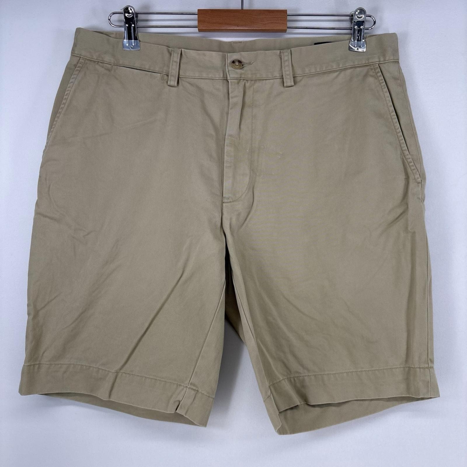 古着 ポロ・ラルフローレン POLO RALPH LAUREN ショートパンツ チノパン ハーフパンツ w34 ベージュ メンズ