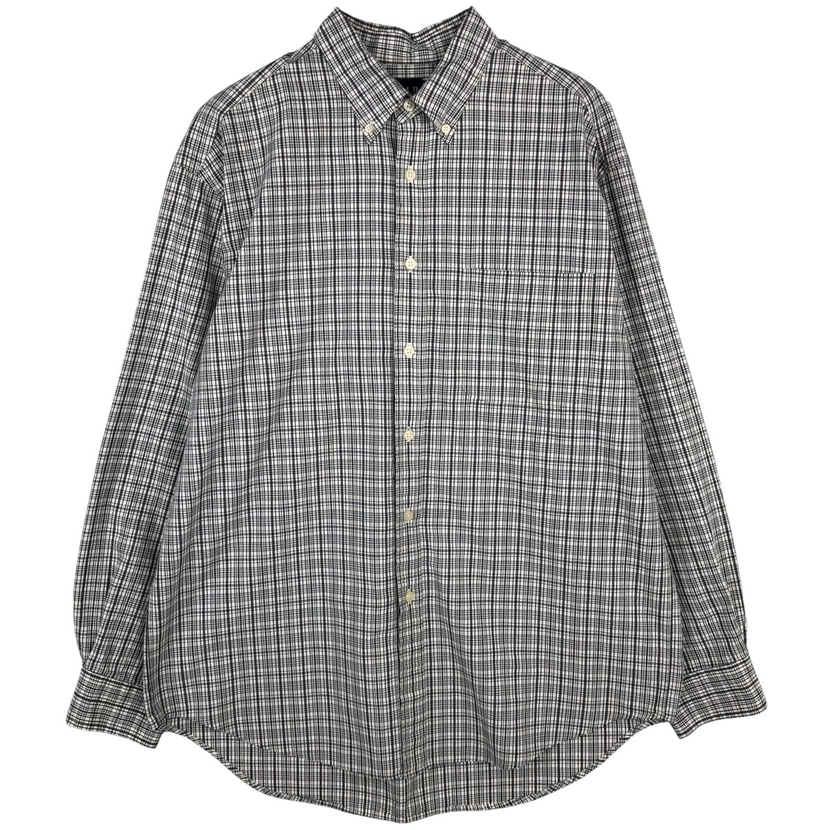 古着 ギャップ GAP オールドギャップ 長袖 ボタンダウンチェックシャツ メンズL相当 ヴィンテージ/rab181200