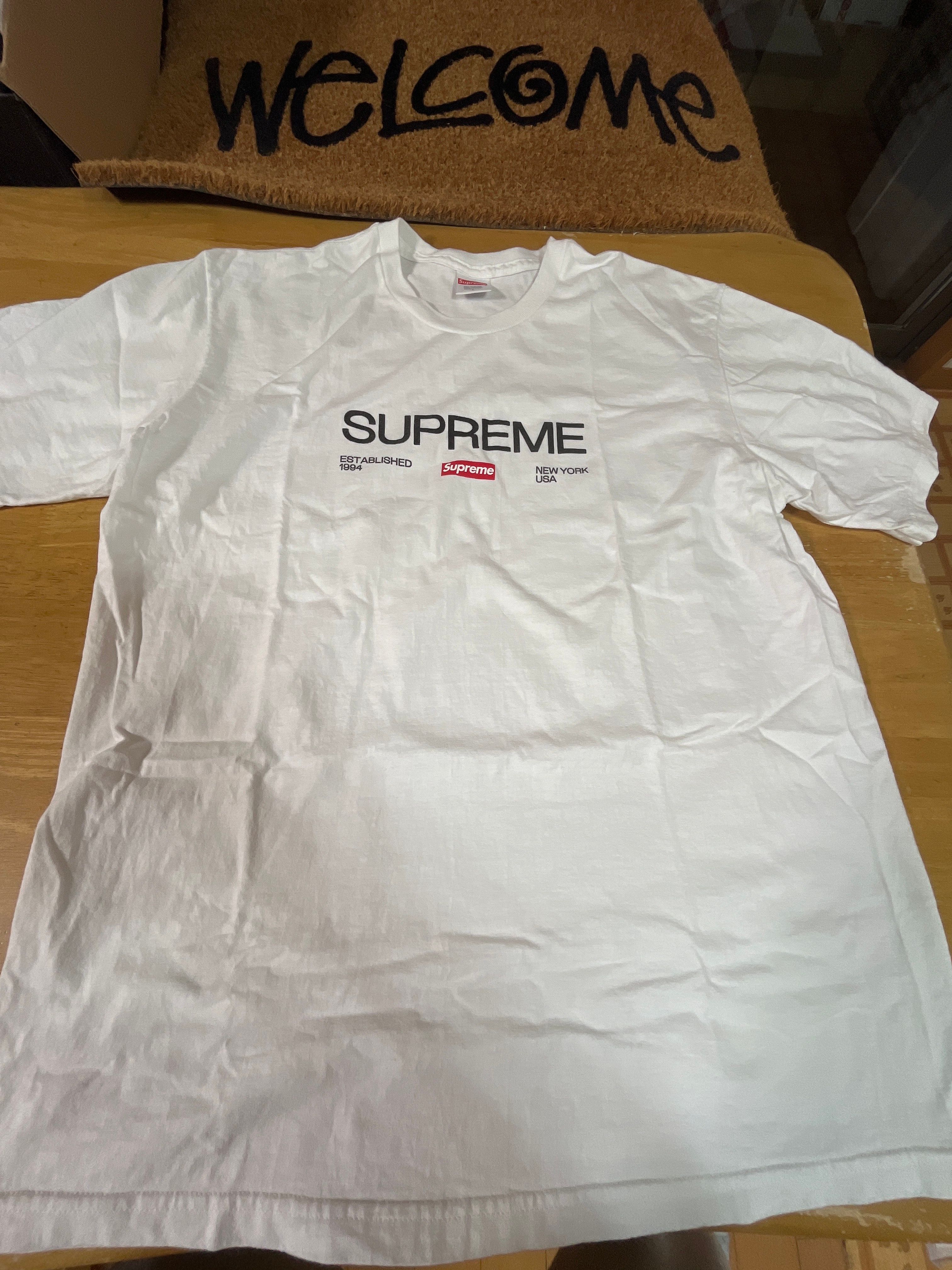 Supreme Est. 1994 Tee "White"