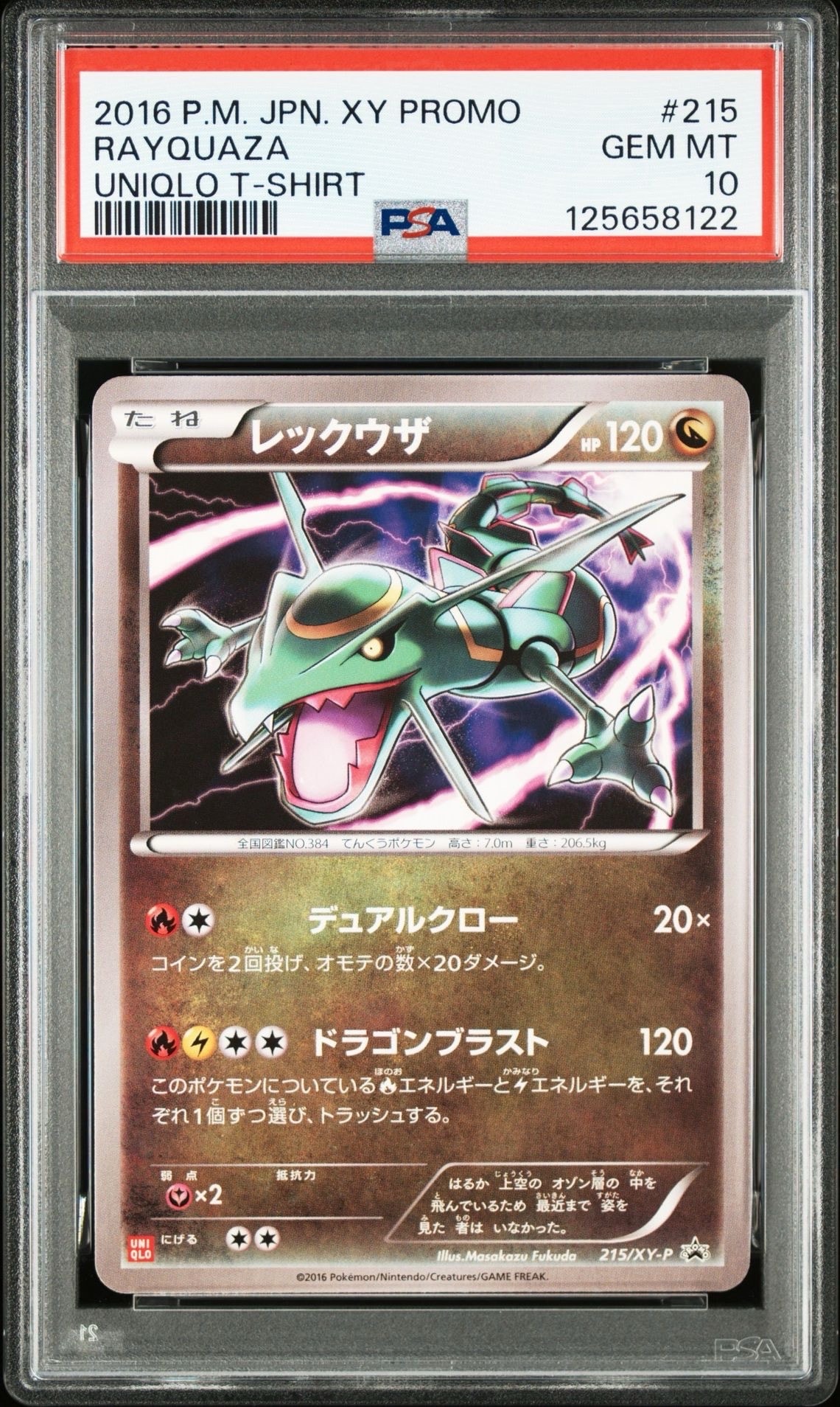 レックウザ: プロモ[XY-P 215/XY-P](プロモーションカード「XY-P」)