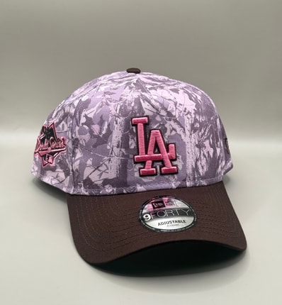 【限定発売】New Era 9FORTY ロサンゼルス・ドジャース ピンクツリーカモ