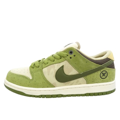NIKE ナイキ スニーカー HF8022-300 × Yuto Horigome 堀米雄斗 SB Dunk Low Matcha ダンク ロー 抹茶 ローカットスニーカー カーキ系 27cm【新古品】【未使用】【中古】