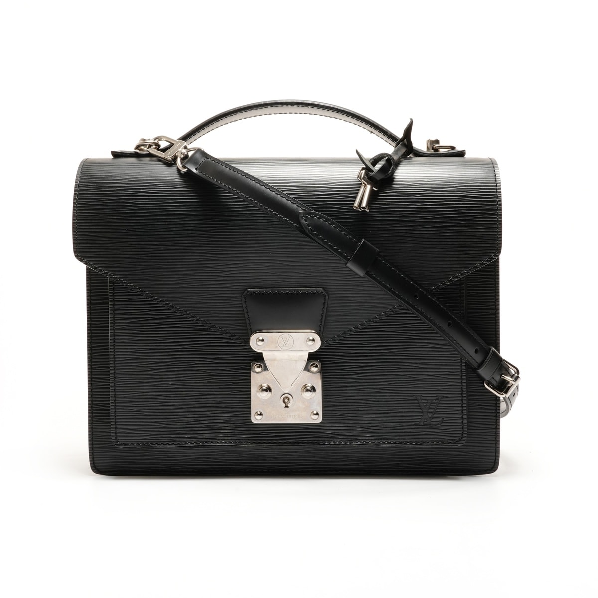 ヴィトン LV 2005年製 エピ モンソー ハンドバッグ【中古】