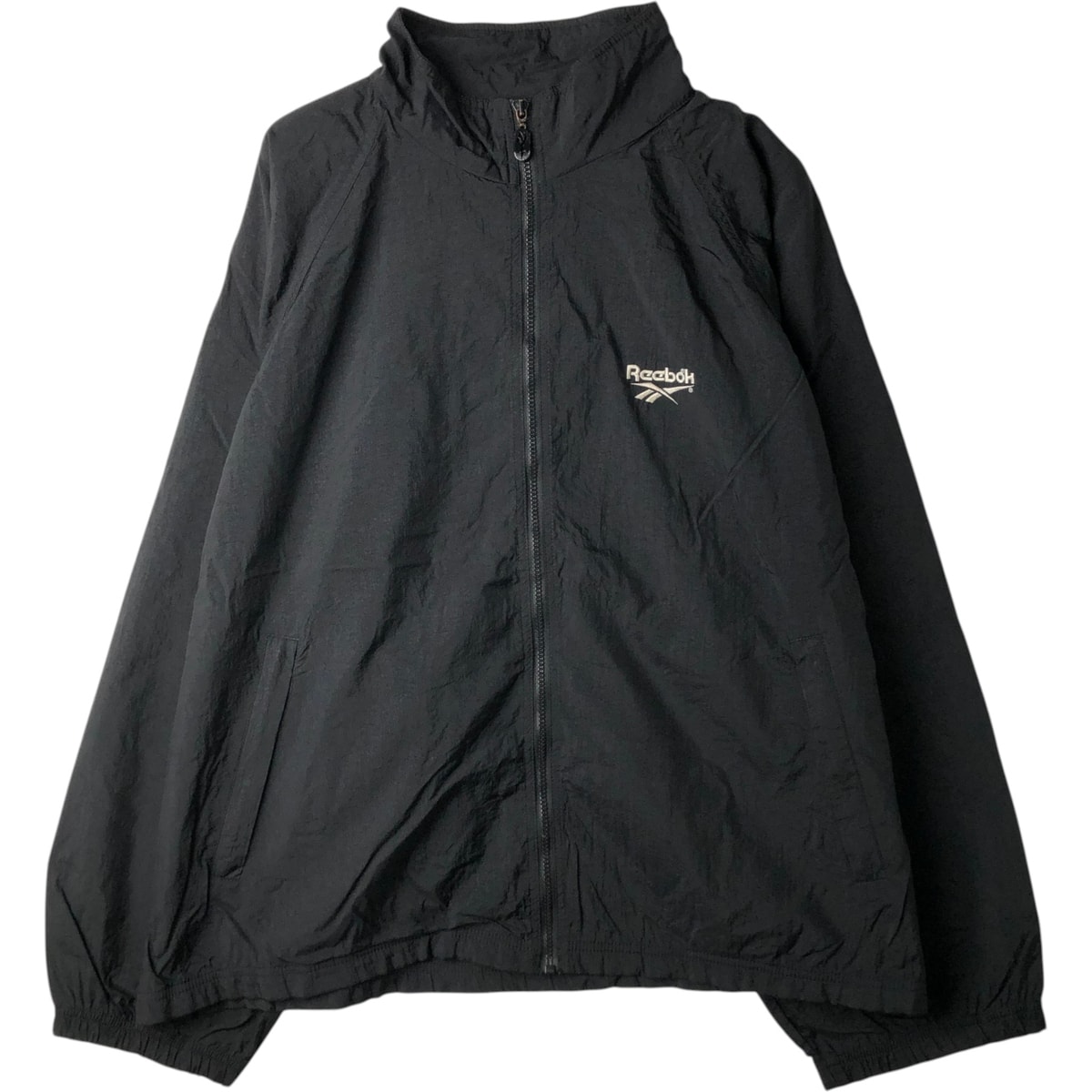 古着 90年代 リーボック バックロゴ ナイロンジャケット メンズXL相当 ヴィンテージ/eaa629295