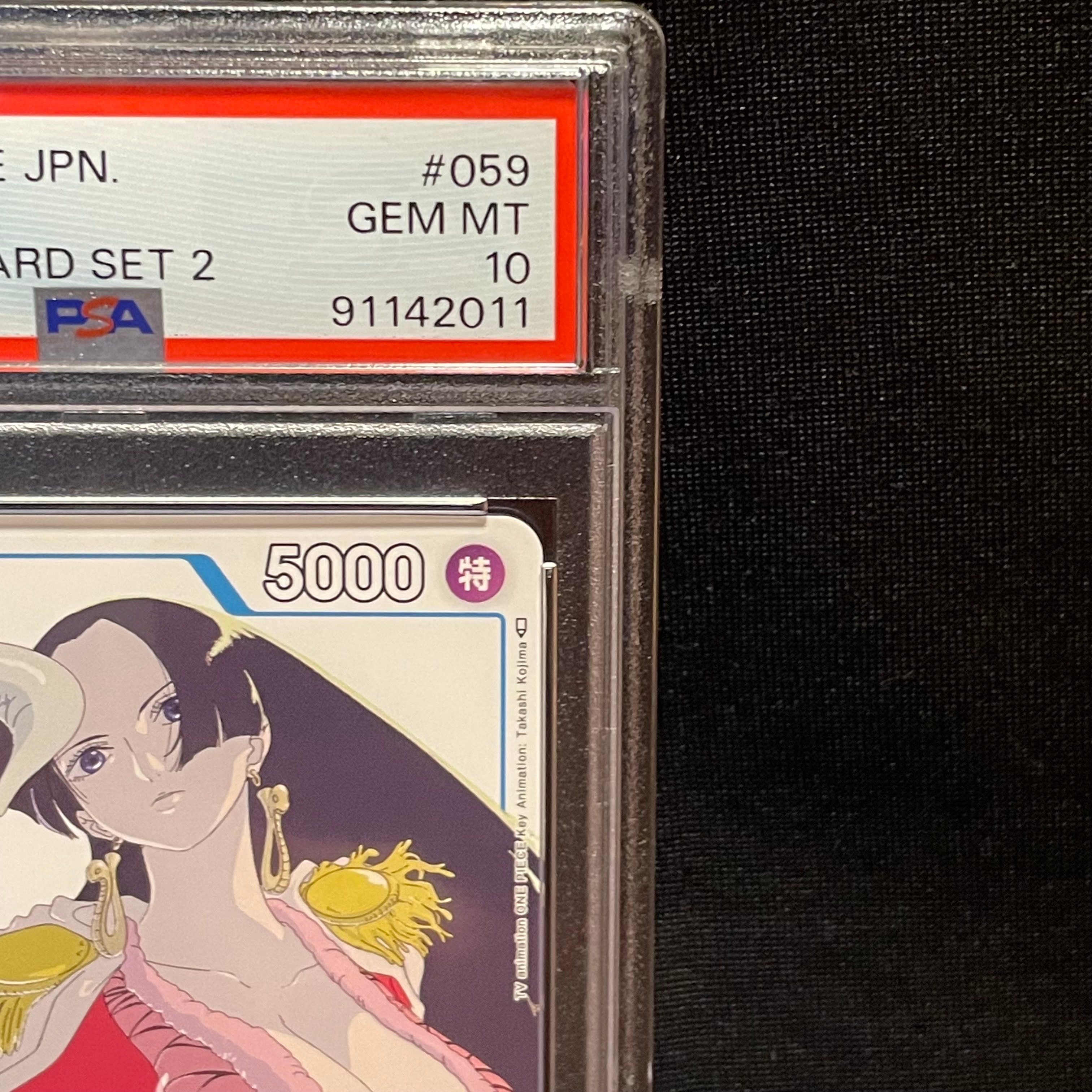 PSA 10]Boa Hancock UC [OP02-059] (Promotion Card Set 2