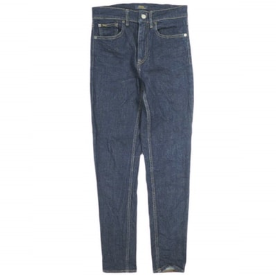 POLO RALPH LAUREN ポロ・ラルフローレン THE TOMPKINS SKINNY HIGH RISE ANKLE ハイライズスキニージーンズ 211825591001 26 Indigo ジップフライ デニムパンツ ボトムス g23829