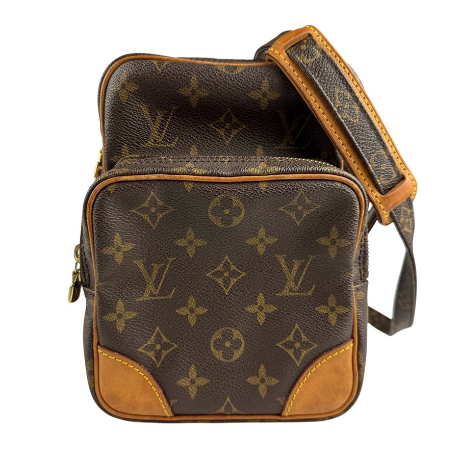 ルイ ヴィトン LOUIS VUITTON 斜め掛けショルダーバッグ モノグラム アマゾン モノグラムキャンバス ブラウン ゴールド レディース M45236【中古】 z5659