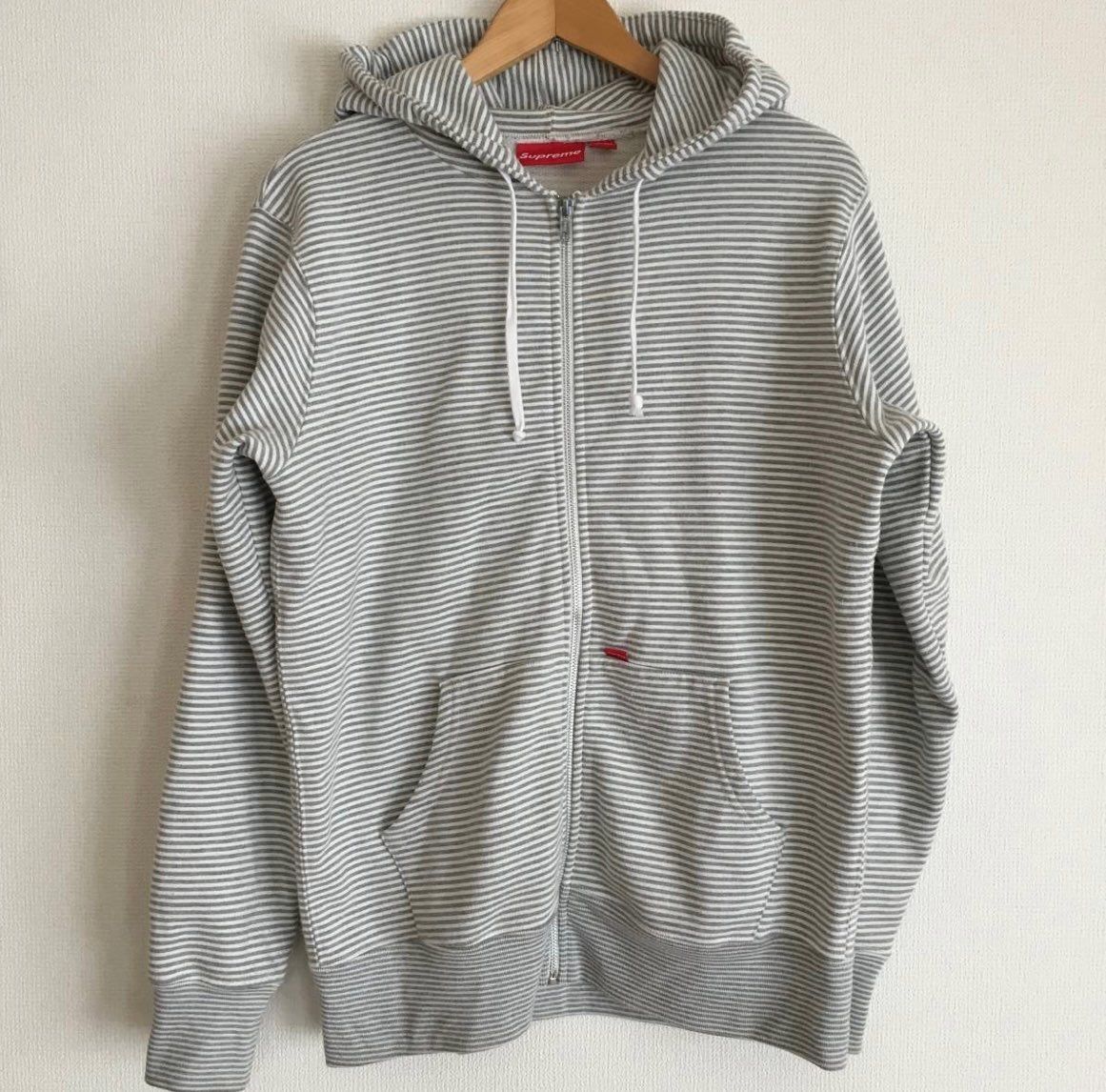 Supreme Multi Striped Zip Up Hoodie