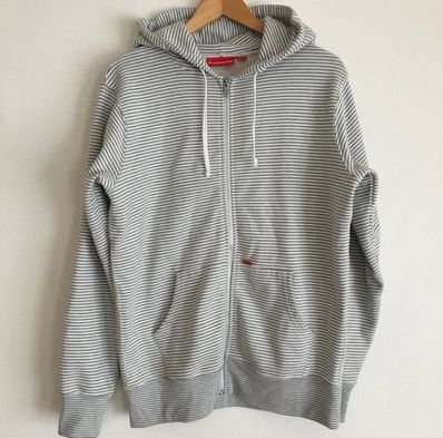 Supreme Multi Striped Zip Up Hoodie