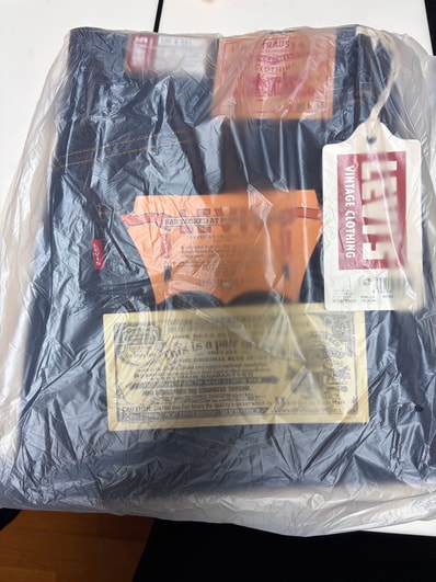 LEVI'S Vintage Clothing 1966 501 Jeans Organic "Rigid"