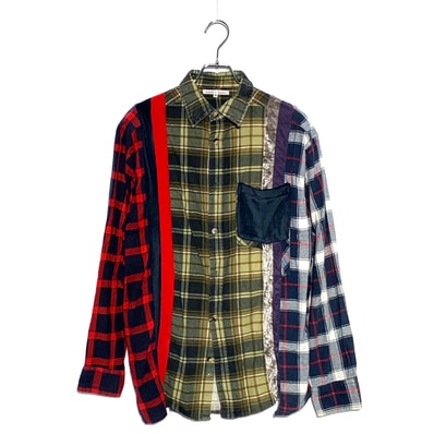 Rebuild by Needles - Inserted 4 Cluths Flannel Shirt