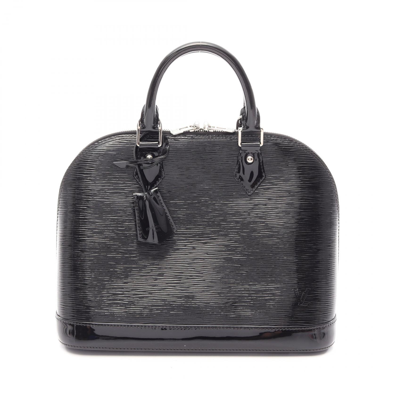 ルイ・ヴィトン LOUIS VUITTON アルマPM ハンドバッグ バッグ レザー エピエレクトリック ノワール レディース ブラック系 M4032N 【中古】