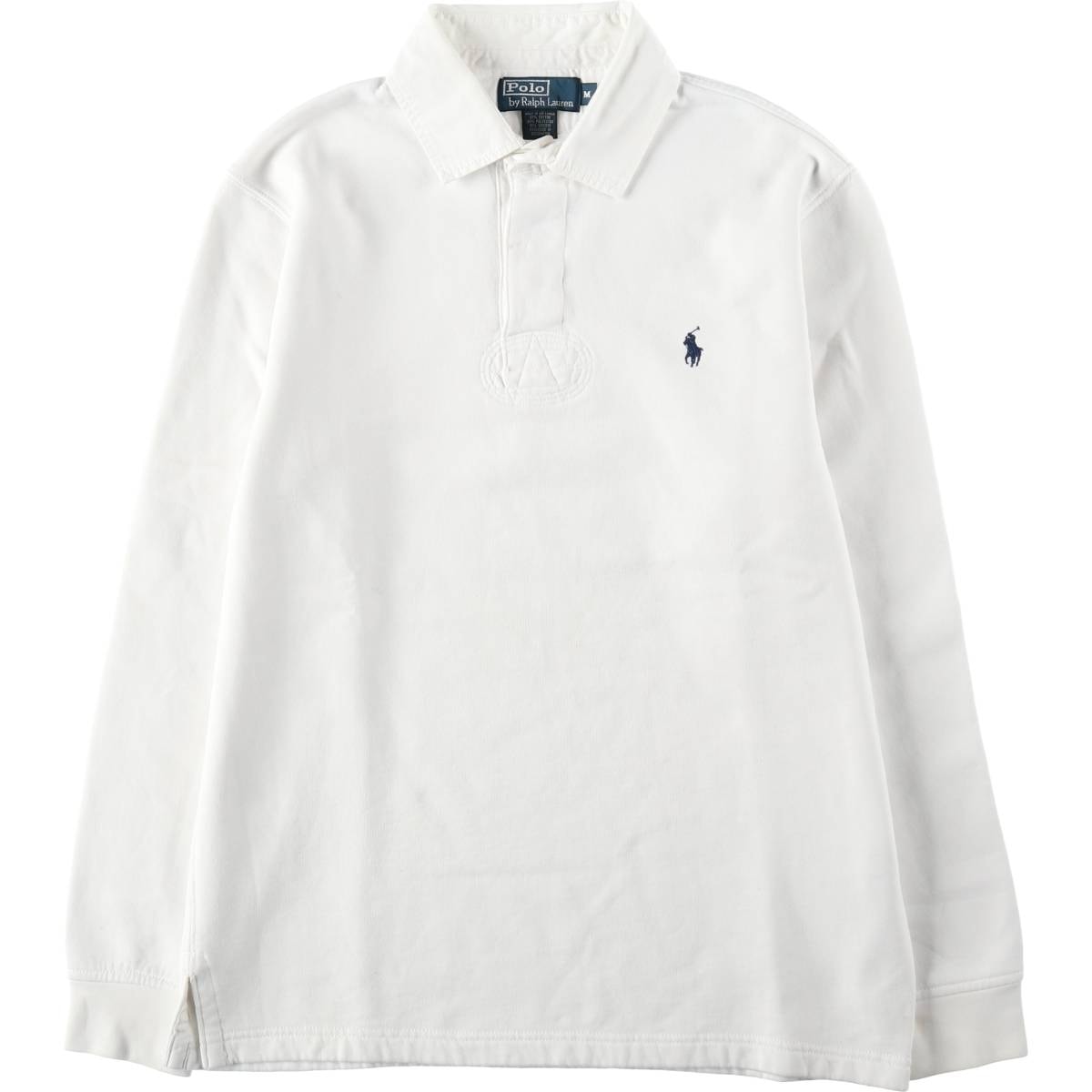 古着 ラルフローレン Ralph Lauren POLO by Ralph Lauren 長袖 ラガーシャツ メンズM相当/eaa618606