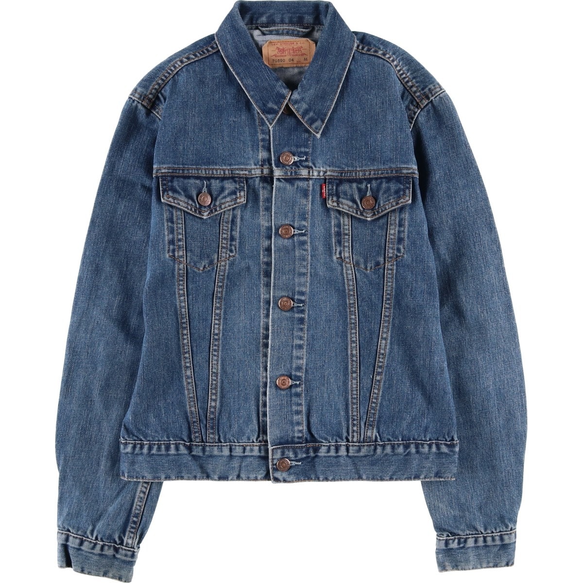 古着 リーバイス Levi's 70590-0416 ユーロモデル デニムジャケット Gジャン メンズM相当/eaa618482