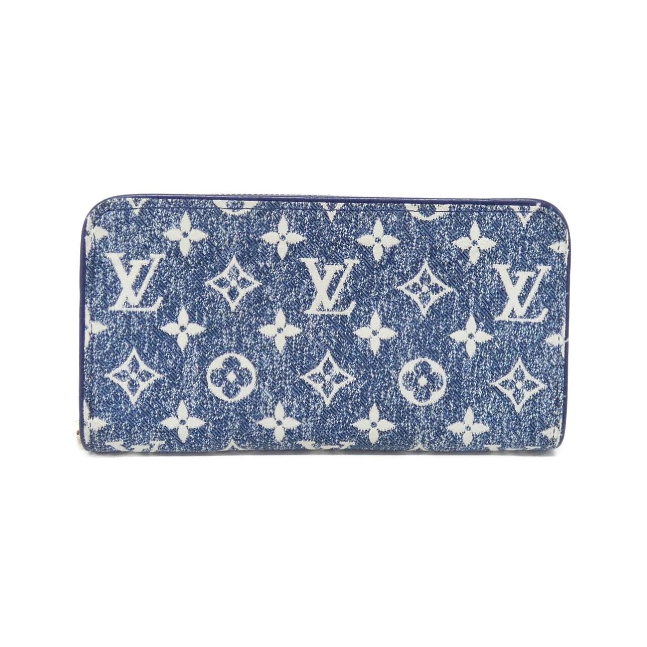 ルイヴィトン モノグラム ジャカード デニム ジッピー ウォレット M81226 財布