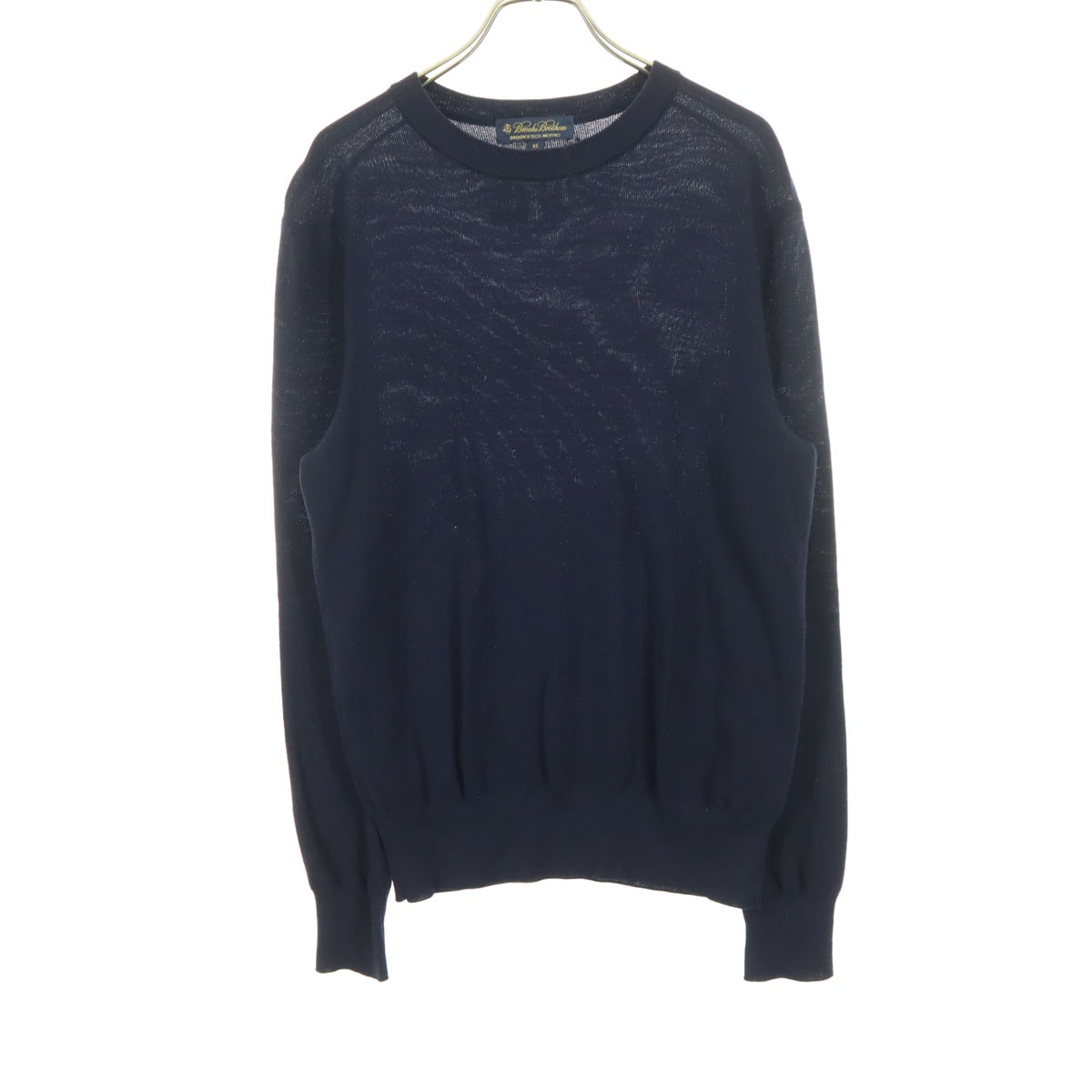 美品 Brooks Brothers ブルックスブラザーズ 長袖 セーター XS ブラック