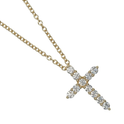 ティファニー クロス XS レディースネックレス