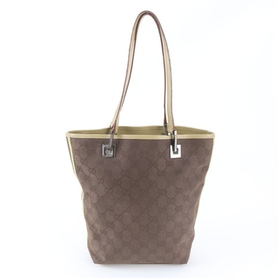 ■美品 グッチ GGキャンバス 31244 ハンドバッグ