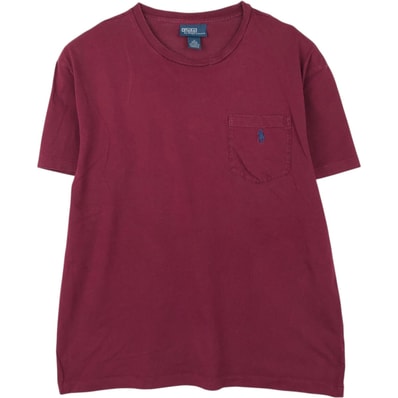 古着 ラルフローレン Ralph Lauren POLO by Ralph Lauren 半袖 ワンポイントロゴポケットTシャツ メンズM相当/eaa647821