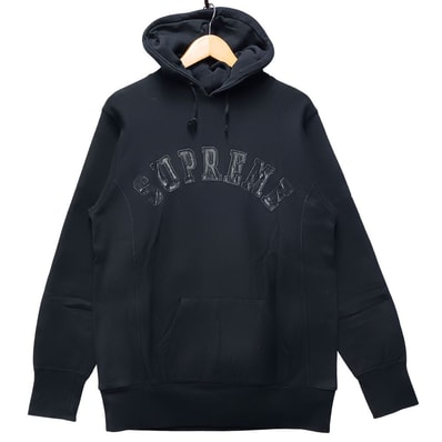SUPREME シュプリーム 初期 紙タグ アーチロゴ プリント スウェットパーカー 55108
