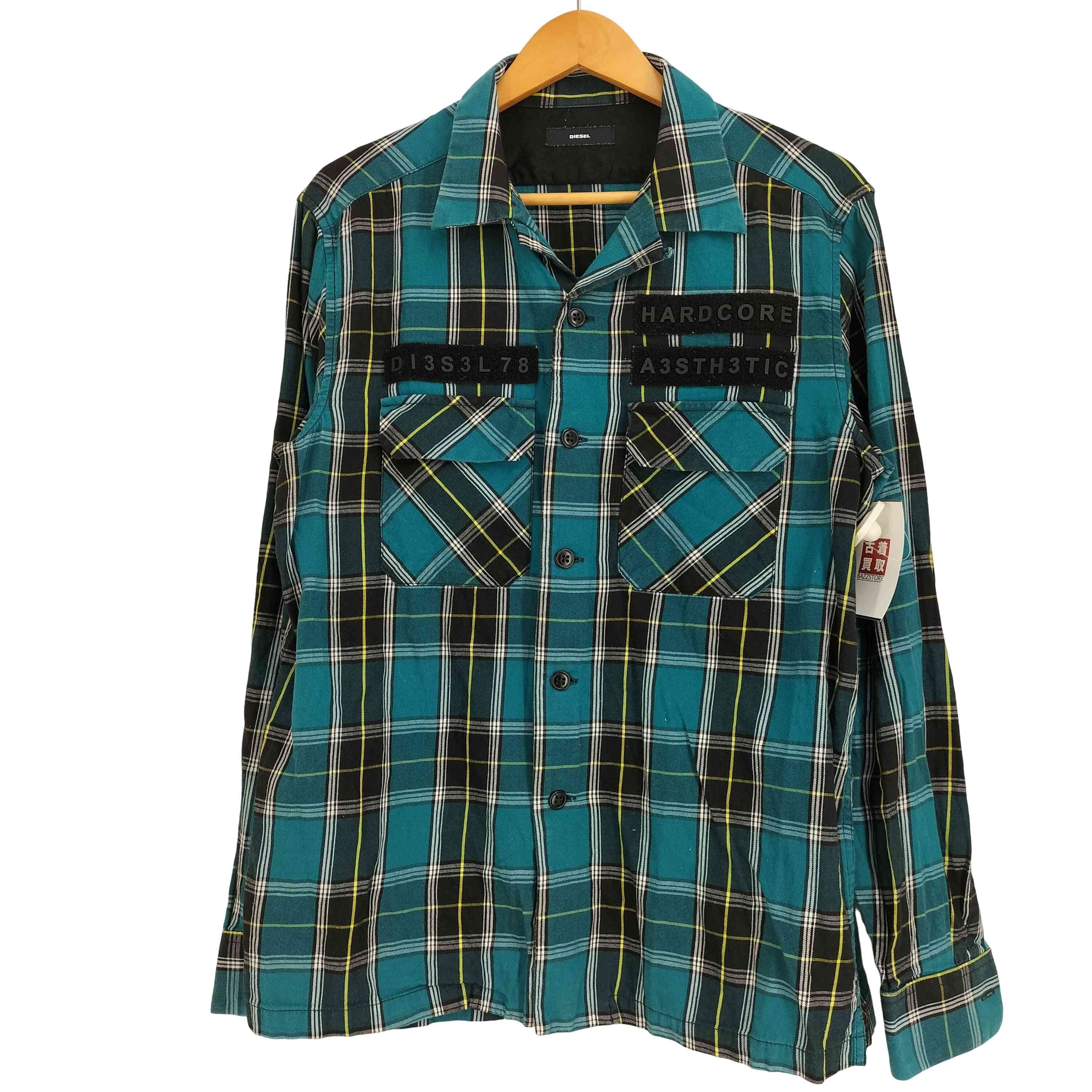 ベルクロワッペン バックロゴ チェックシャツ【1140242241652】