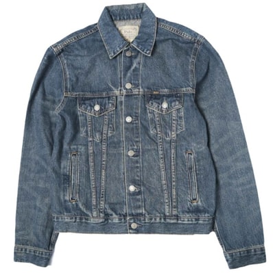 新品 POLO RALPH LAUREN ポロ・ラルフローレン 24AW ヴィンテージ加工 デニムトラッカージャケット MNPOOTW16021480 / 710843747001 S Indigo Gジャン 3rd アウター g27487