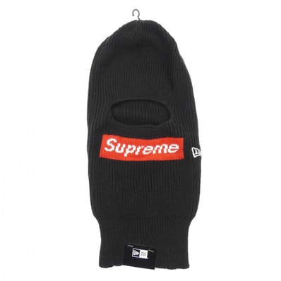 Supreme New Era Box Logo Balaclava "Black"