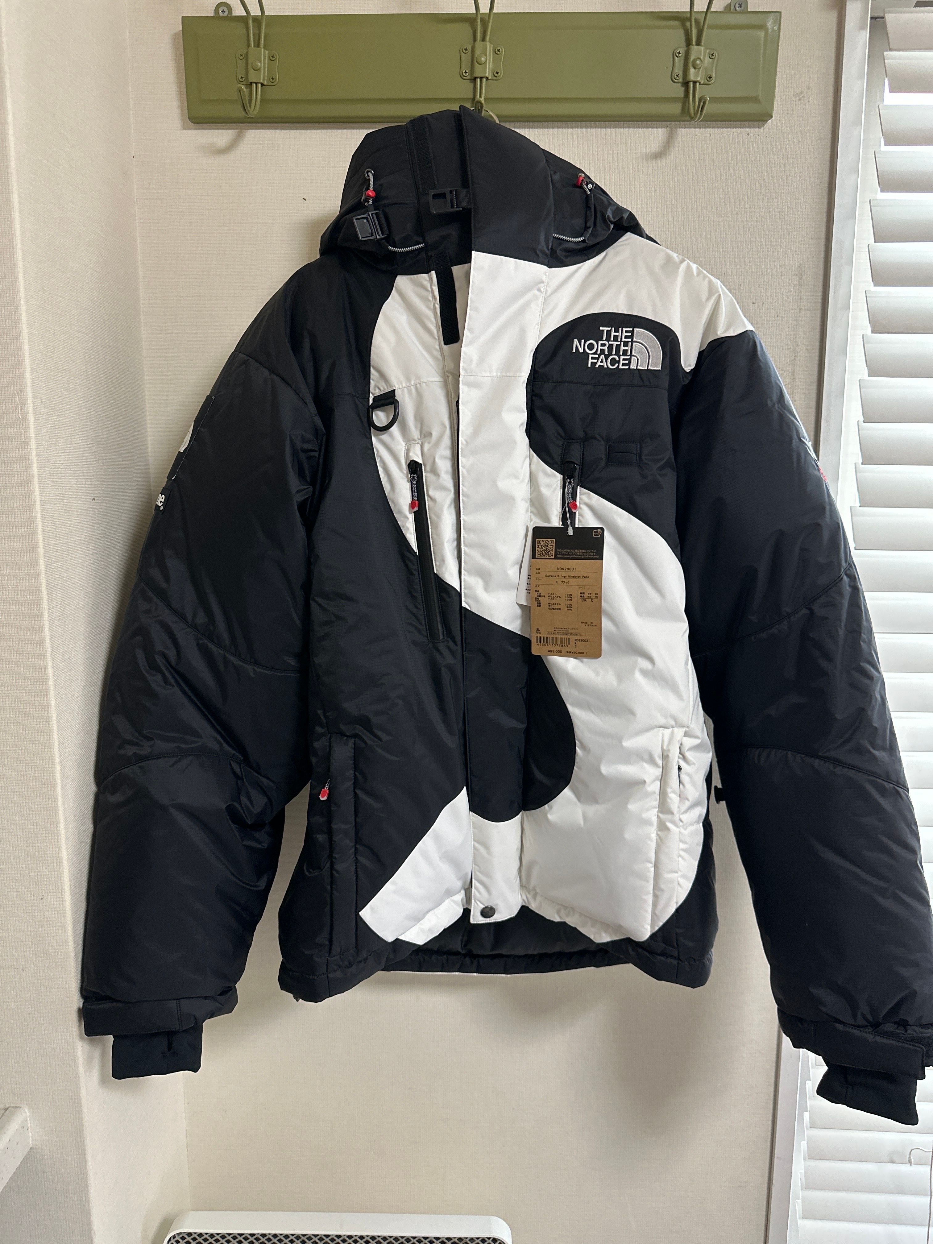 Supreme x The North Face Summit Series S Logo Himalayan Parka "Black"