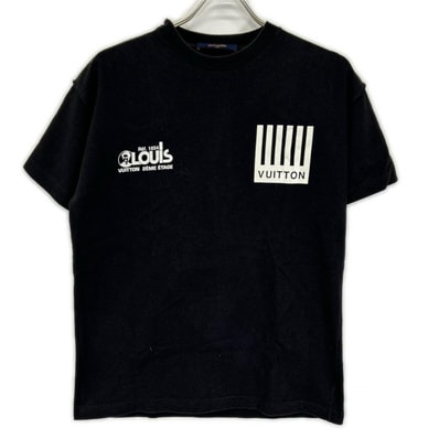 ルイヴィトン HHY07W 19AW Back Flower Print Tee バックフラワー プリント 半袖 Tシャツ XS
