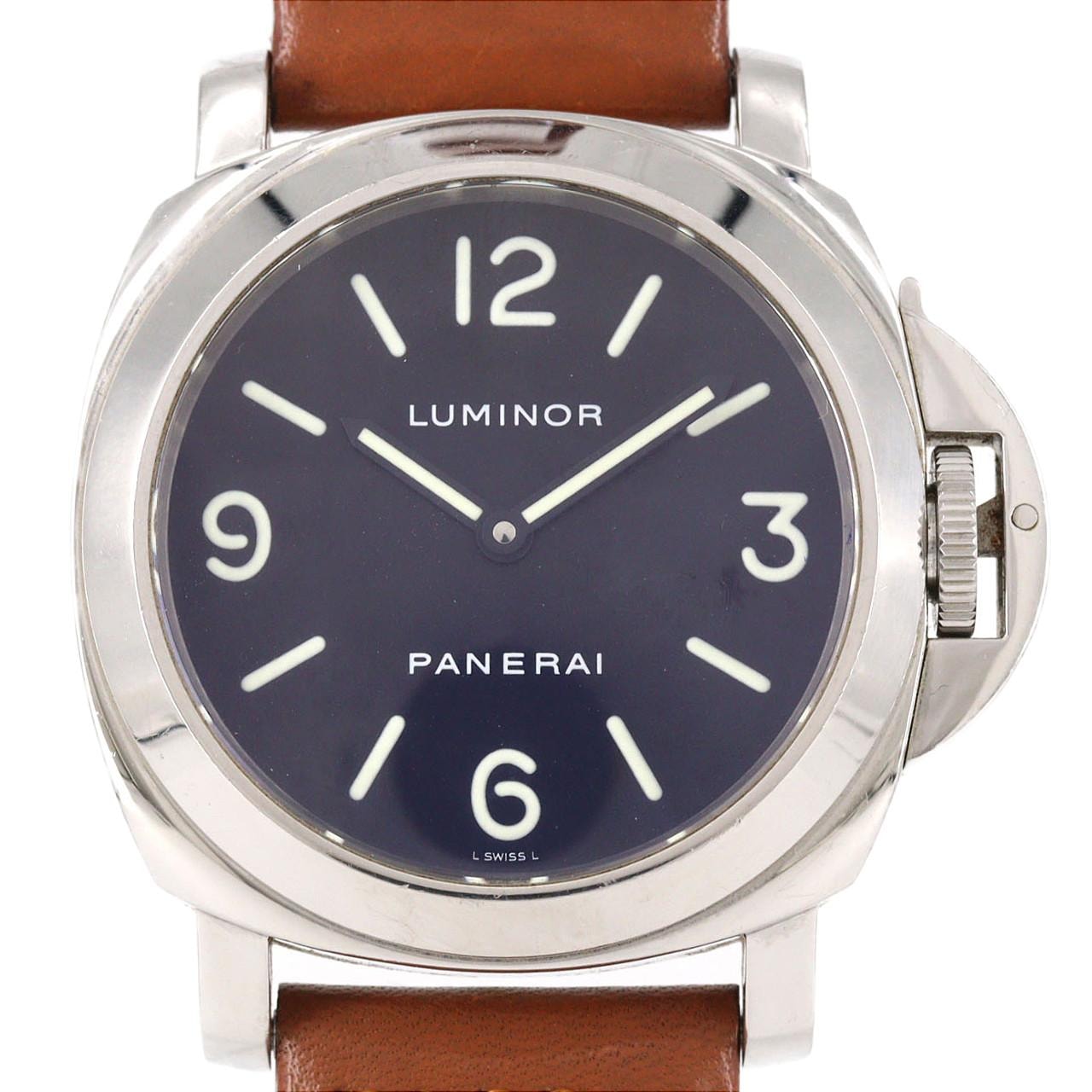 【ノーメンテナンス還元価格】パネライ ルミノールベース PAM00112 SS 手巻