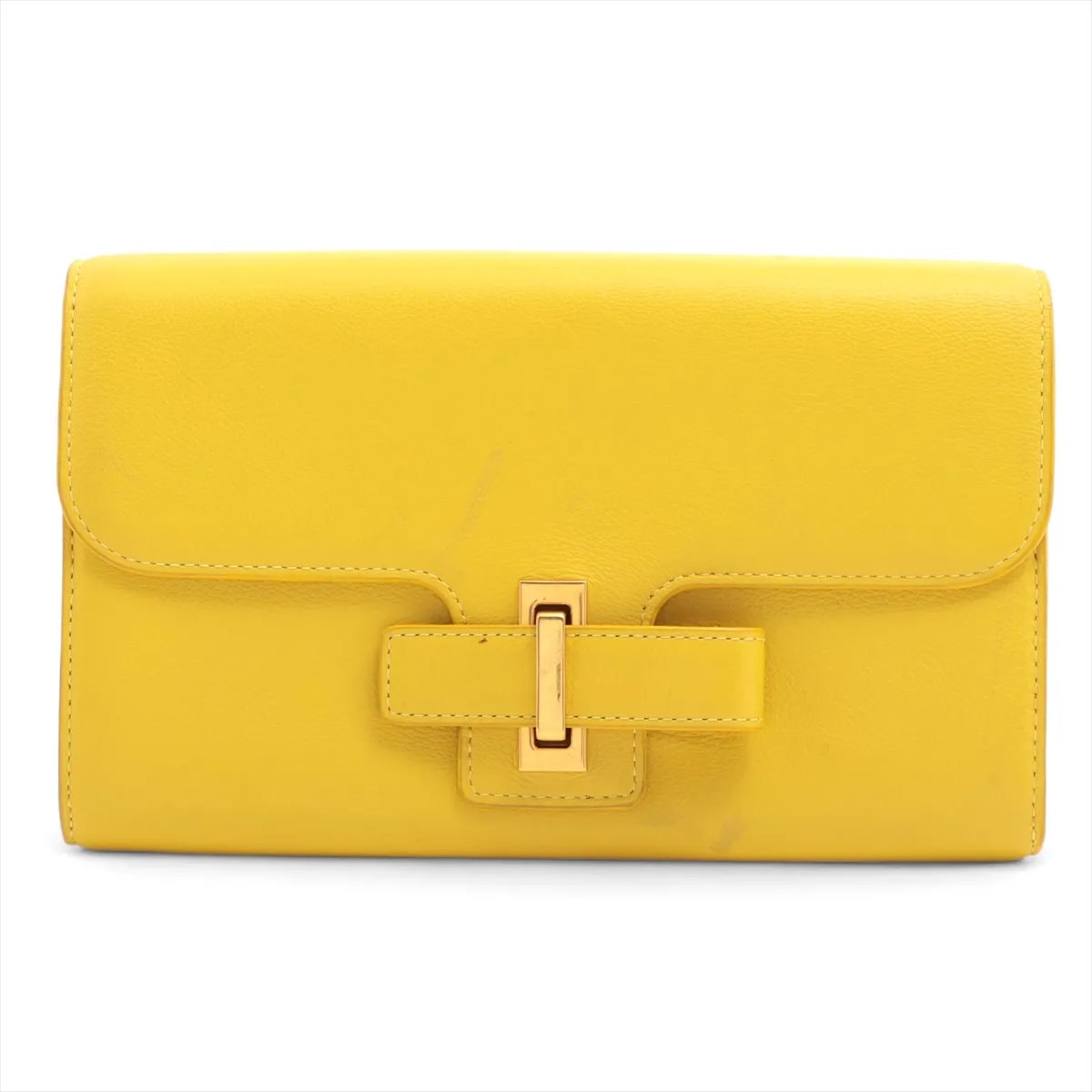 ■極美品 デルヴォー DELVAUX サンプリシーム長財布 レザー