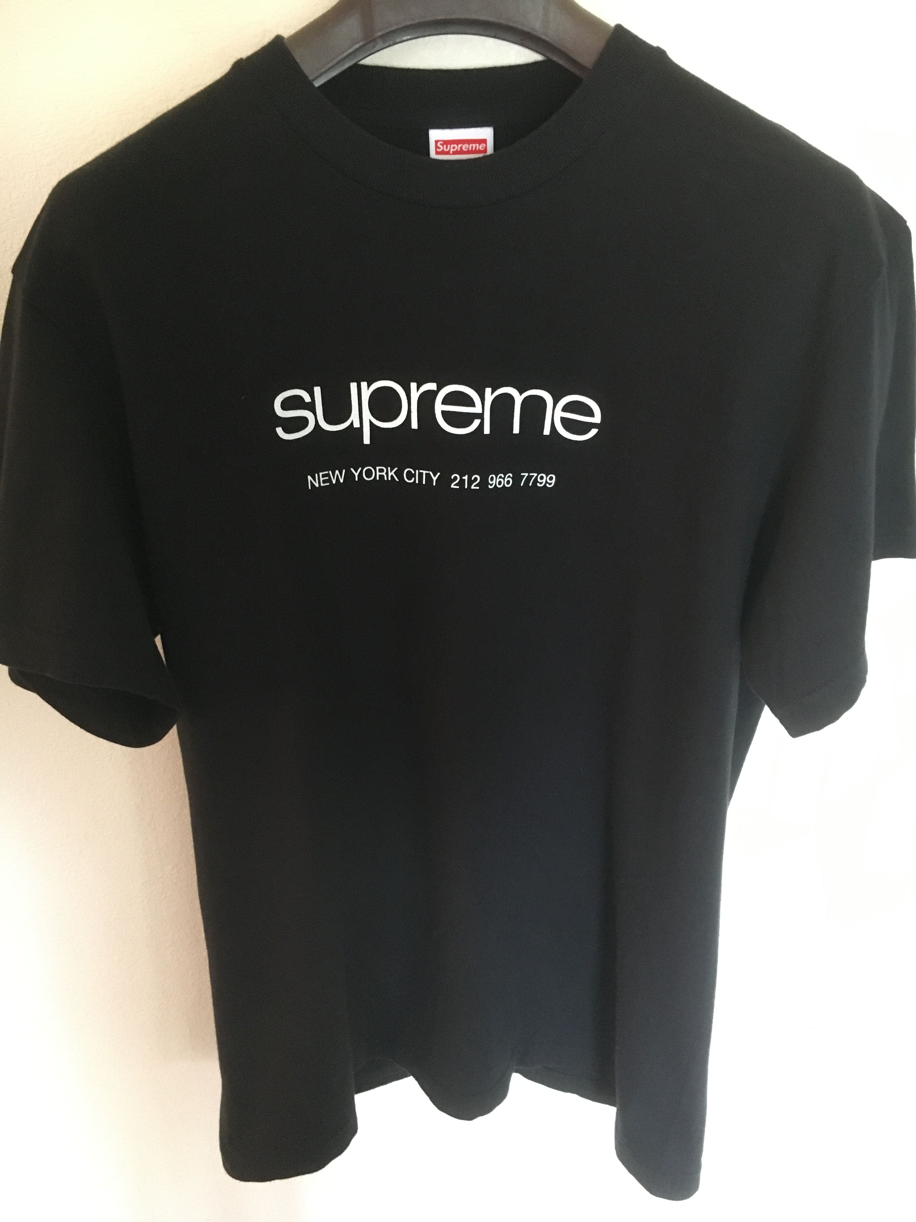 Supreme Shop Tee "Black"