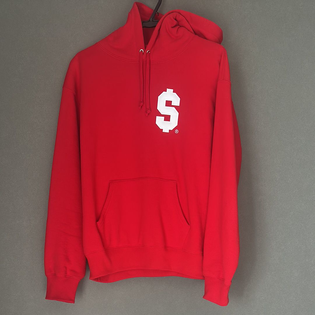 Supreme $ Hooded Sweatshirt "Red"