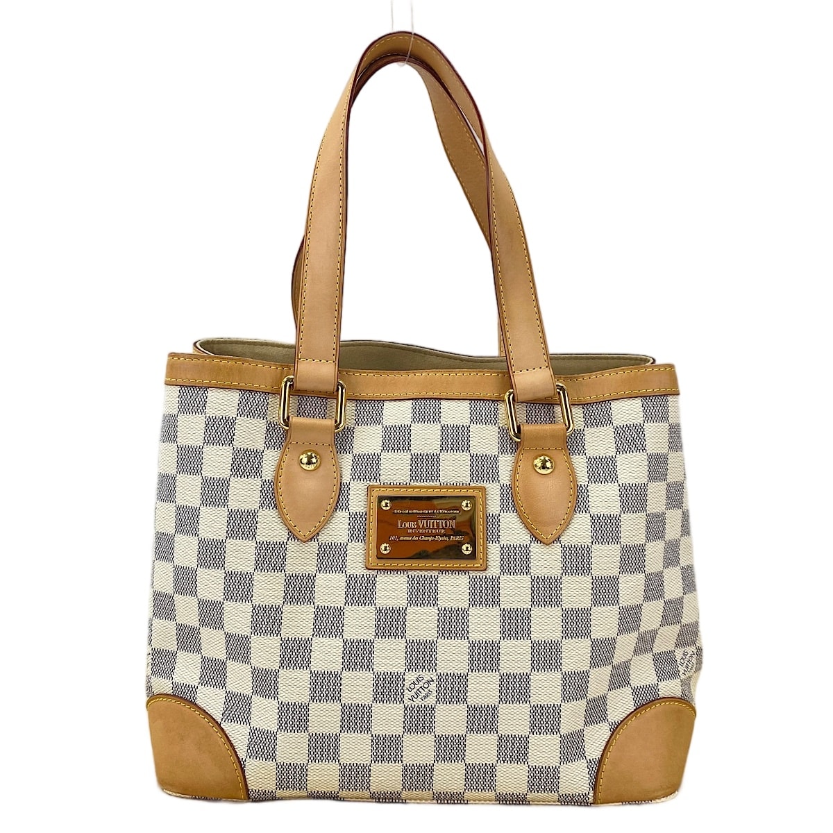 ヴィトン LV ダミエ・アズール ハムステッド PM トートバッグ【中古】