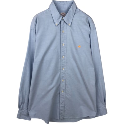 古着 ブルックスブラザーズ Brooks Brothers Est.1818 長袖 ボタンダウンシャツ メンズL相当/eaa642805