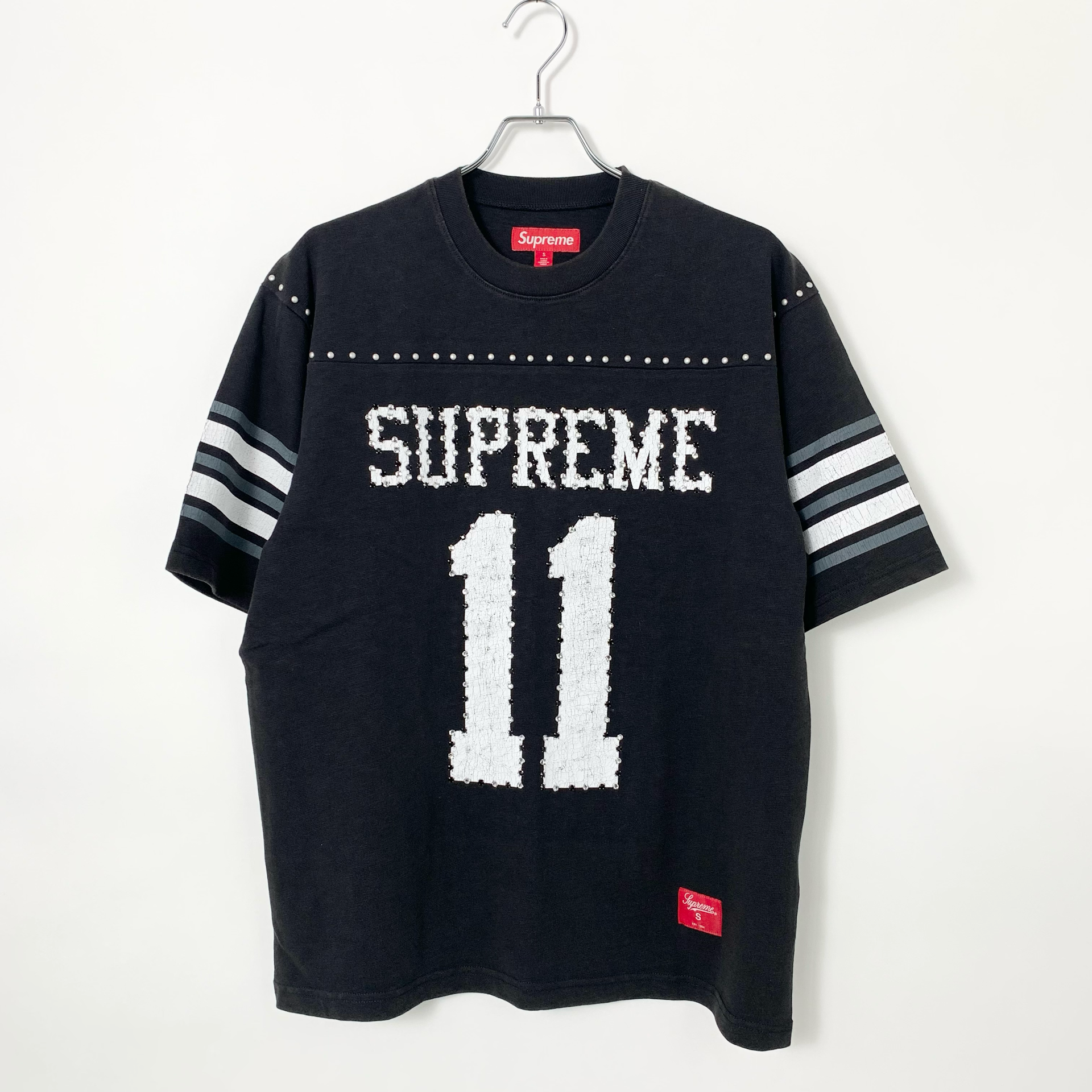 Supreme Studded S/S Football Top "Black"