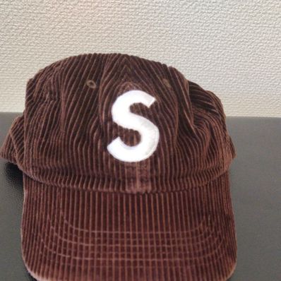 Supreme Corduroy S Logo 6-Panel "Dark Brown"