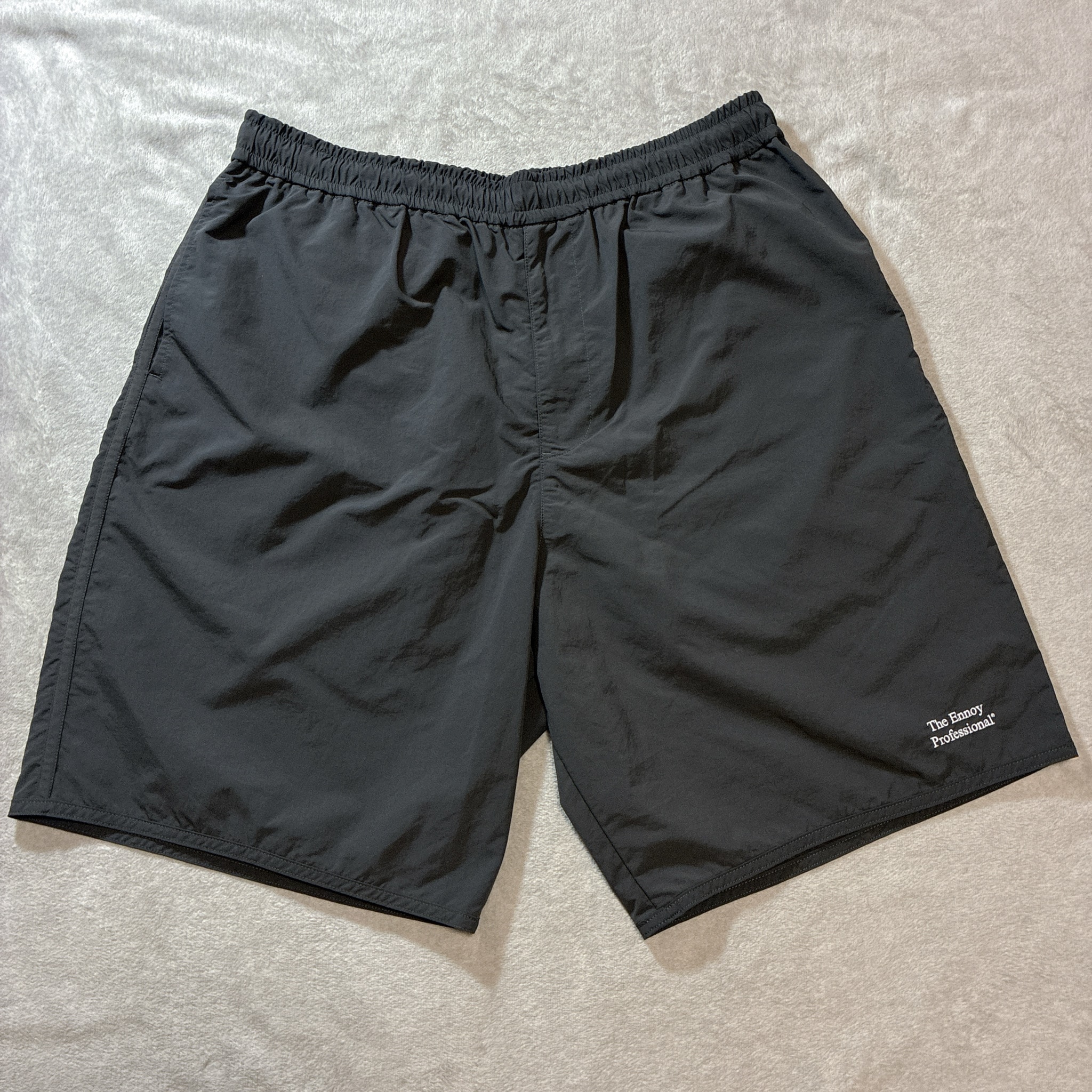 ENNOY Nylon Easy Shorts "Charcoal" (25SS)