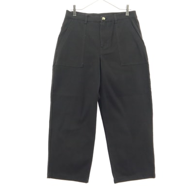 ZARA ザラ ワークパンツ 36 ブラック フラップポケット
