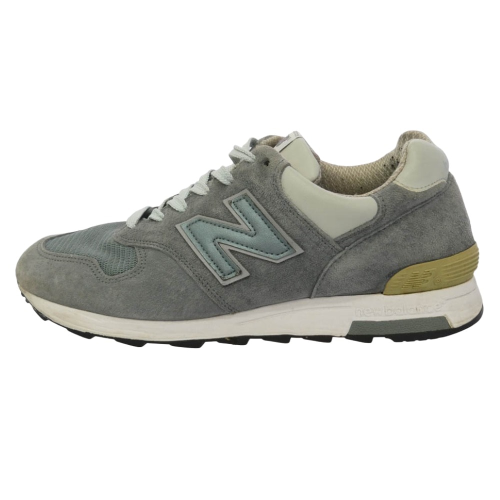 NEW BALANCE ニューバランス M1400SB 1400 Steel Blue スティールブルー スエード メッシュ ローカット スニーカー グレー系 29cm【中古】
