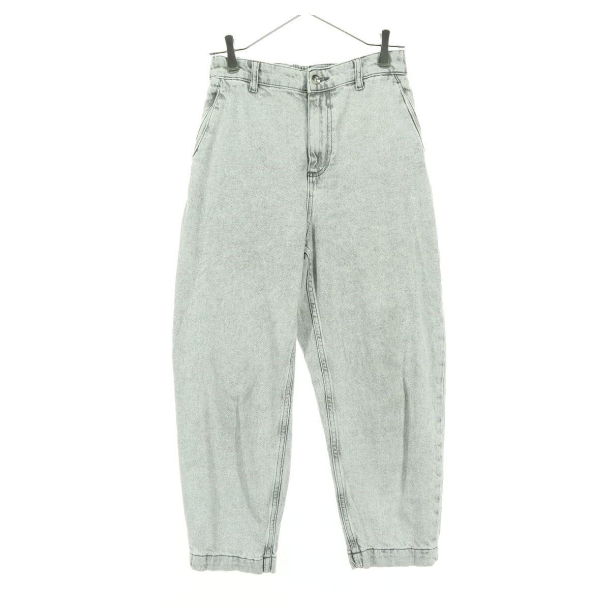 ZARA ザラ デニムパンツ 36 グレー系