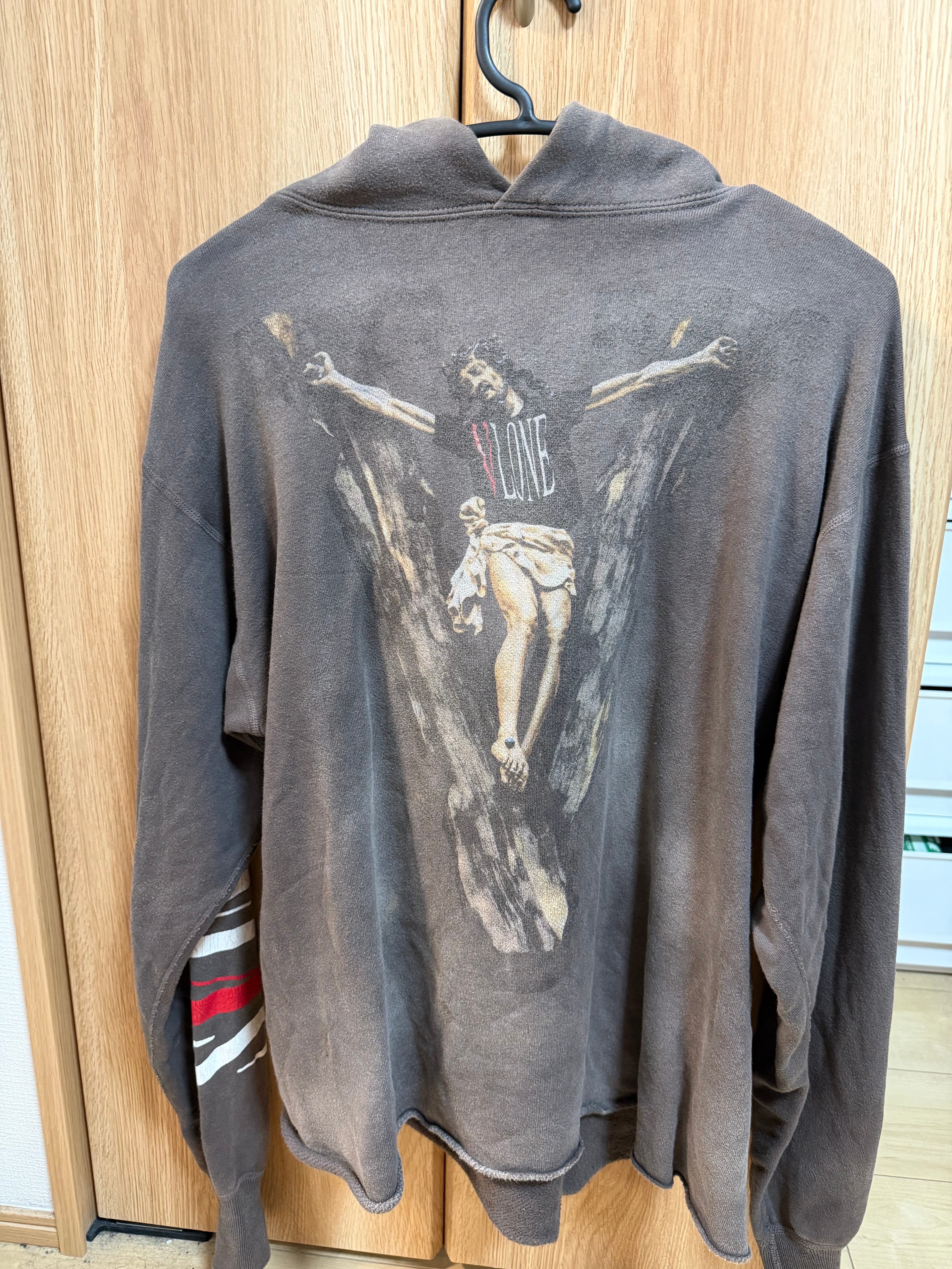 SAINT Mxxxxxx 22SS VLONE HOODIE "Black"