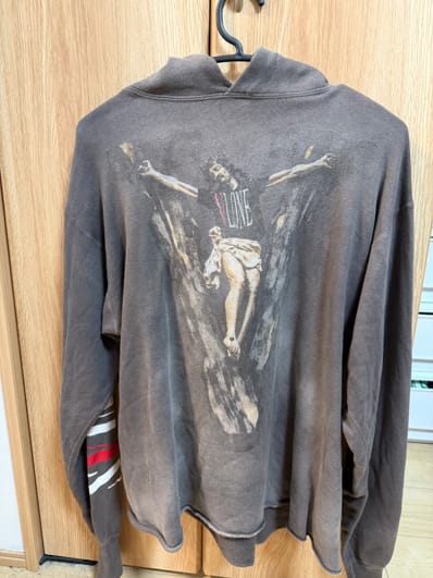 SAINT Mxxxxxx 22SS VLONE HOODIE "Black"