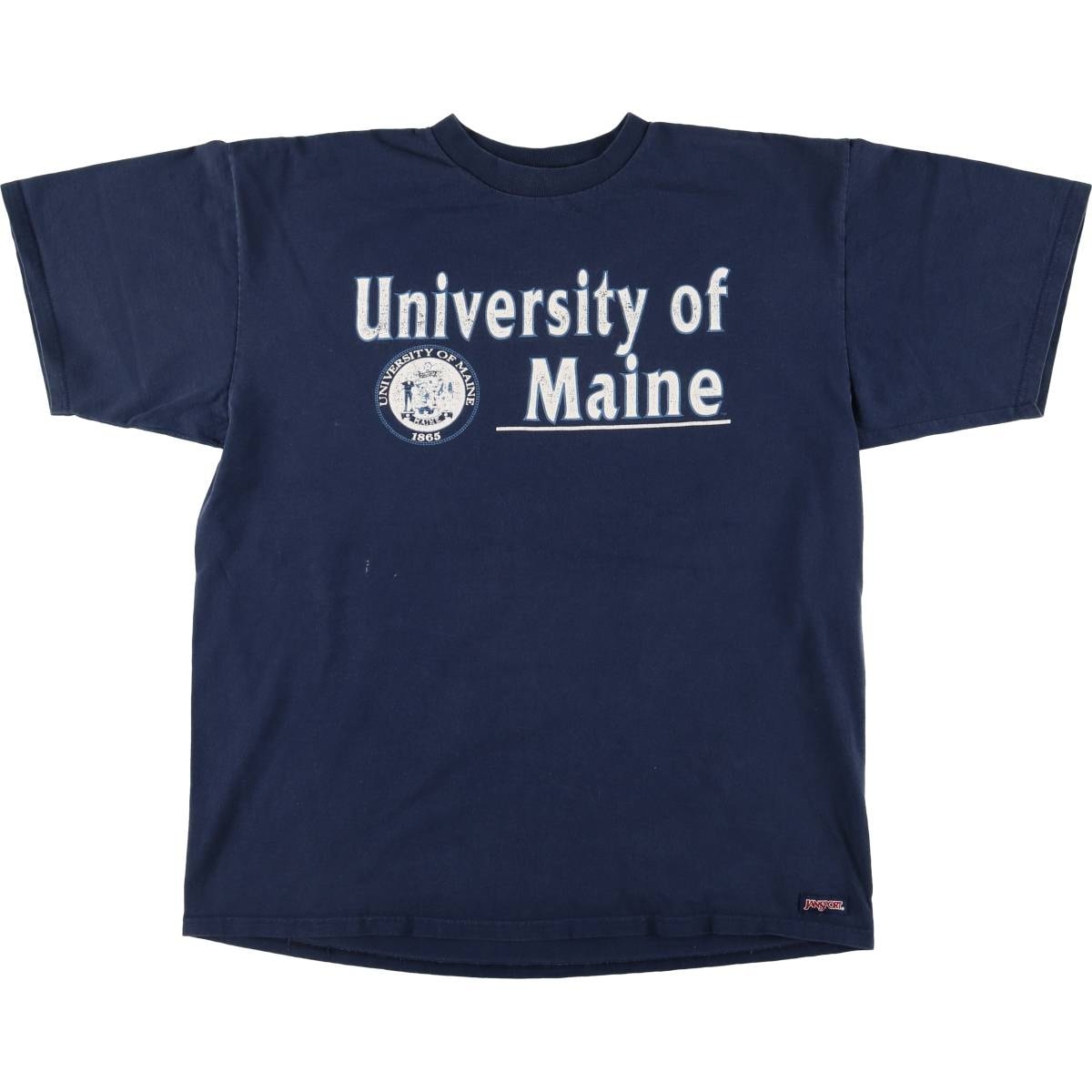 古着 90年代 ジャンスポーツ JANSPORT カレッジTシャツ USA製 メンズXL相当 ヴィンテージ/eaa535924