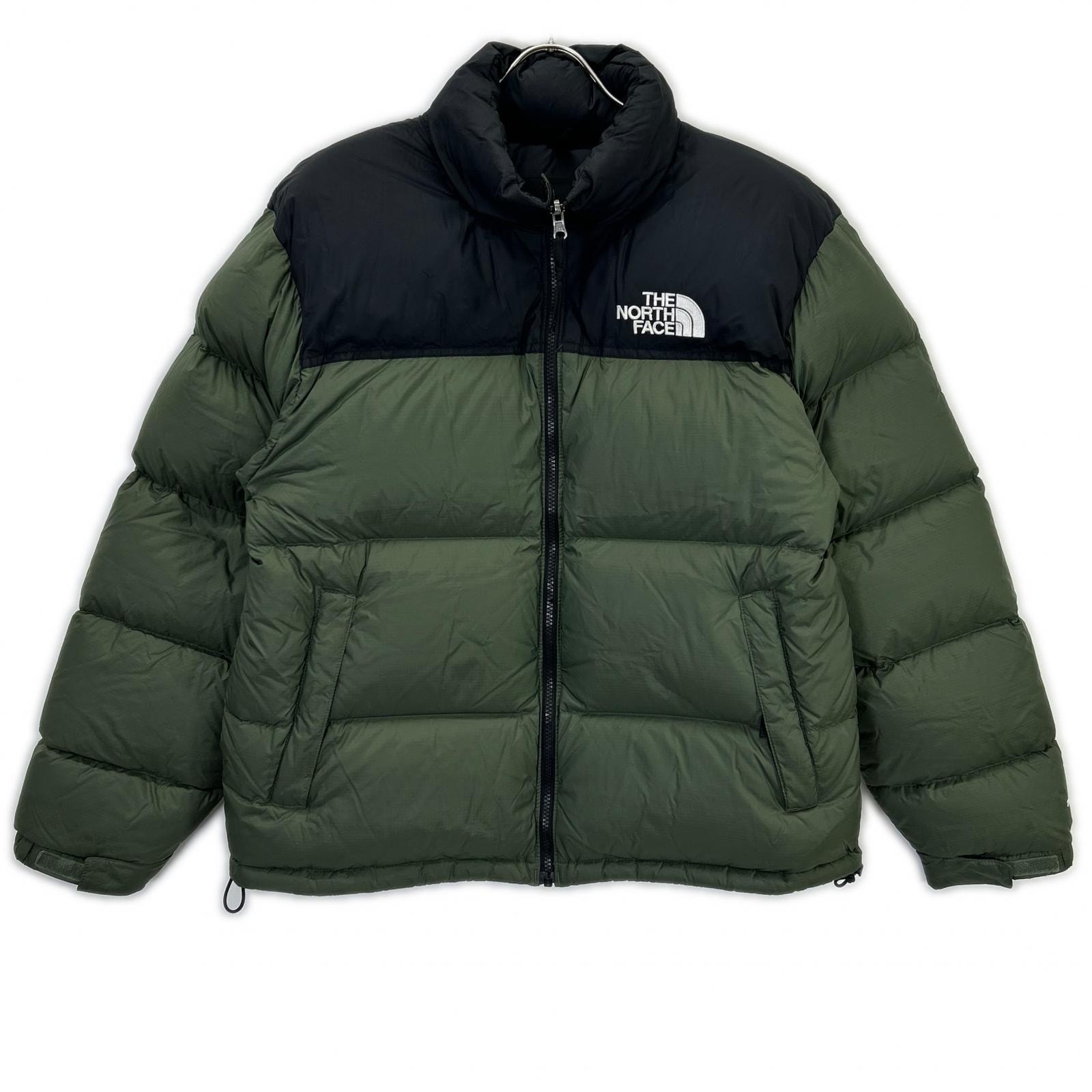 ノースフェイス NF0A3C8D カーキ×ブラック ヌプシジャケット L