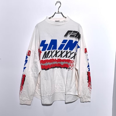 SAINT Mxxxxxx 22SS LS TEE MOTO "White"
