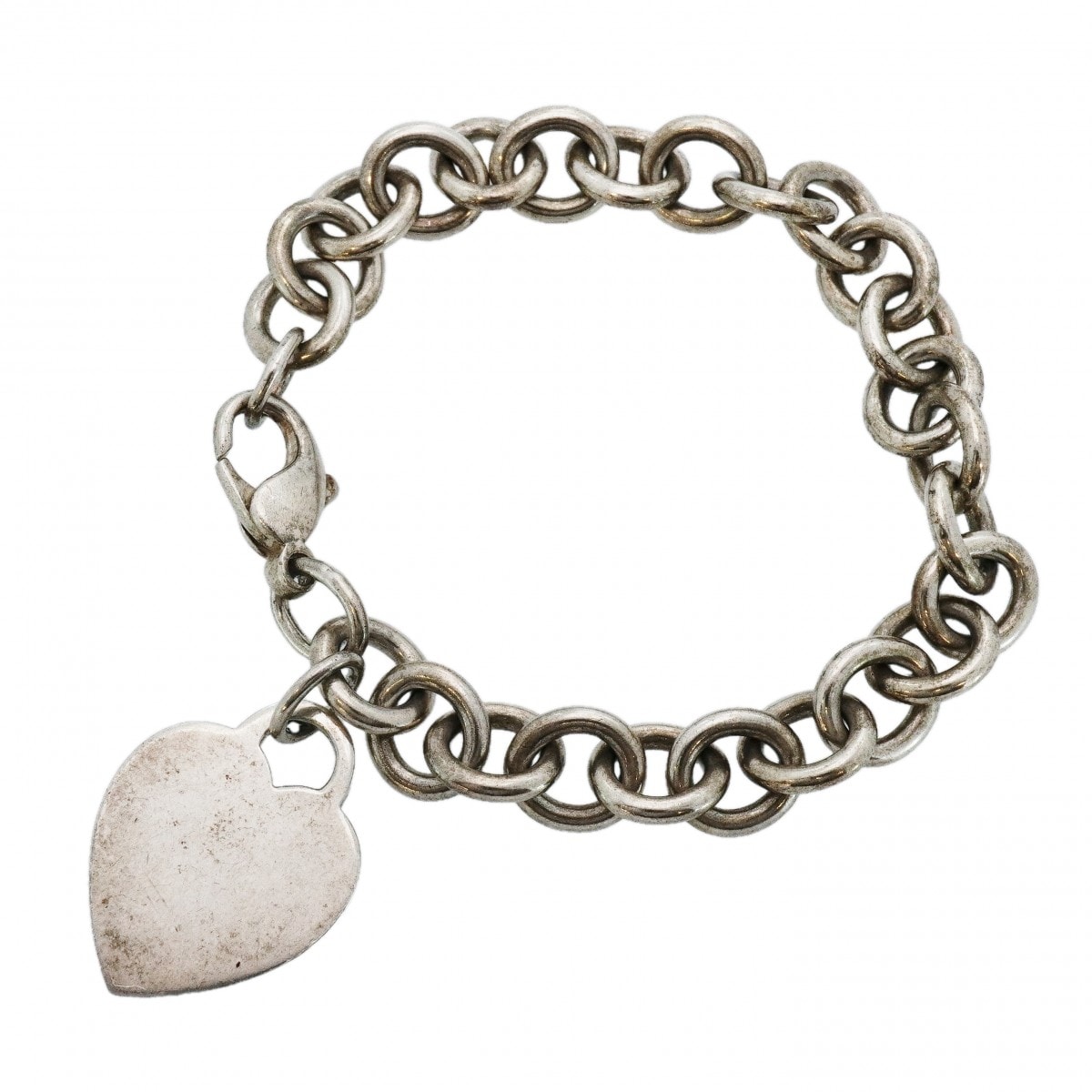 【6jcb1001-k】ティファニー ブレスレット リターントゥハート シルバー925【中古】レディース